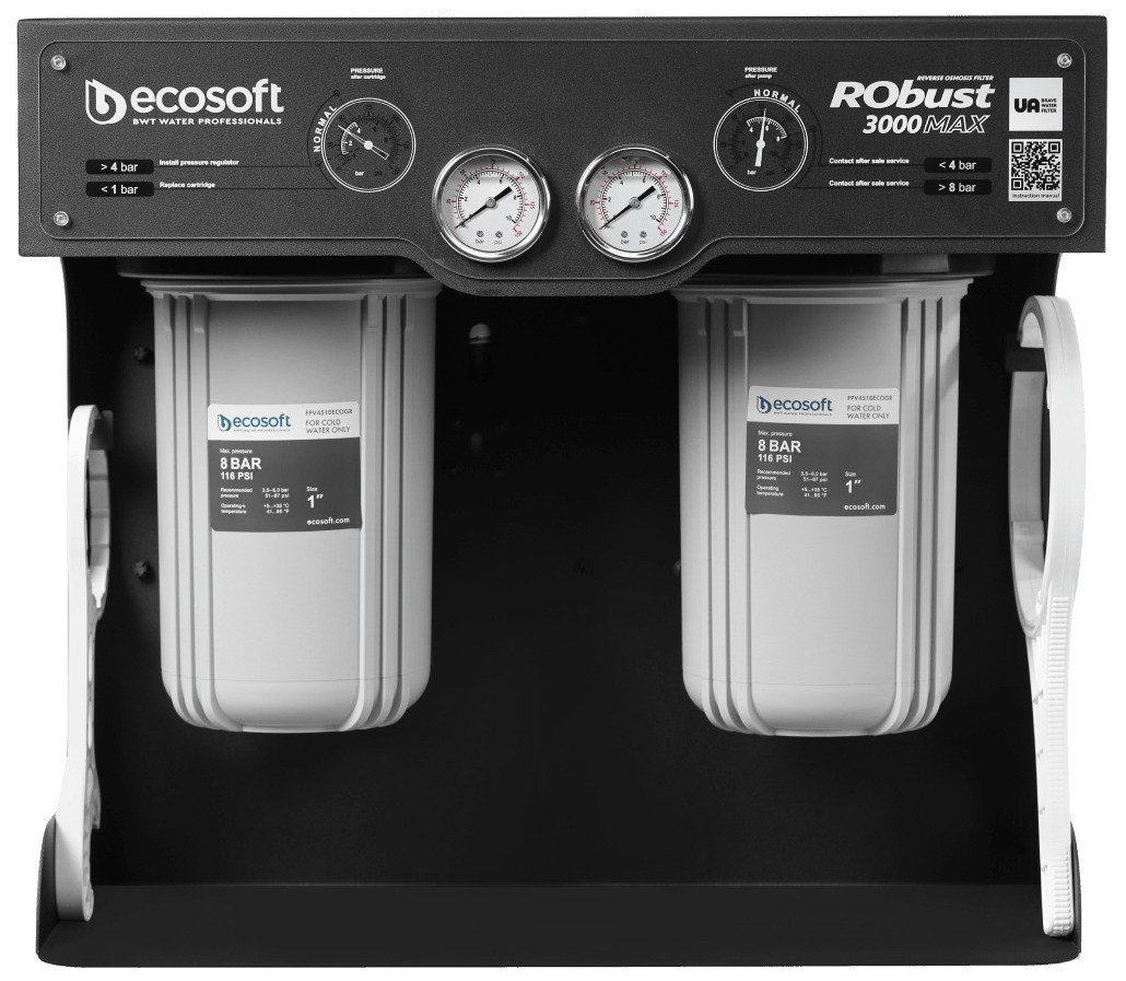 Инструкция фильтр ecosoft на 4 ступени очистки Ecosoft RObust 3000 MAX