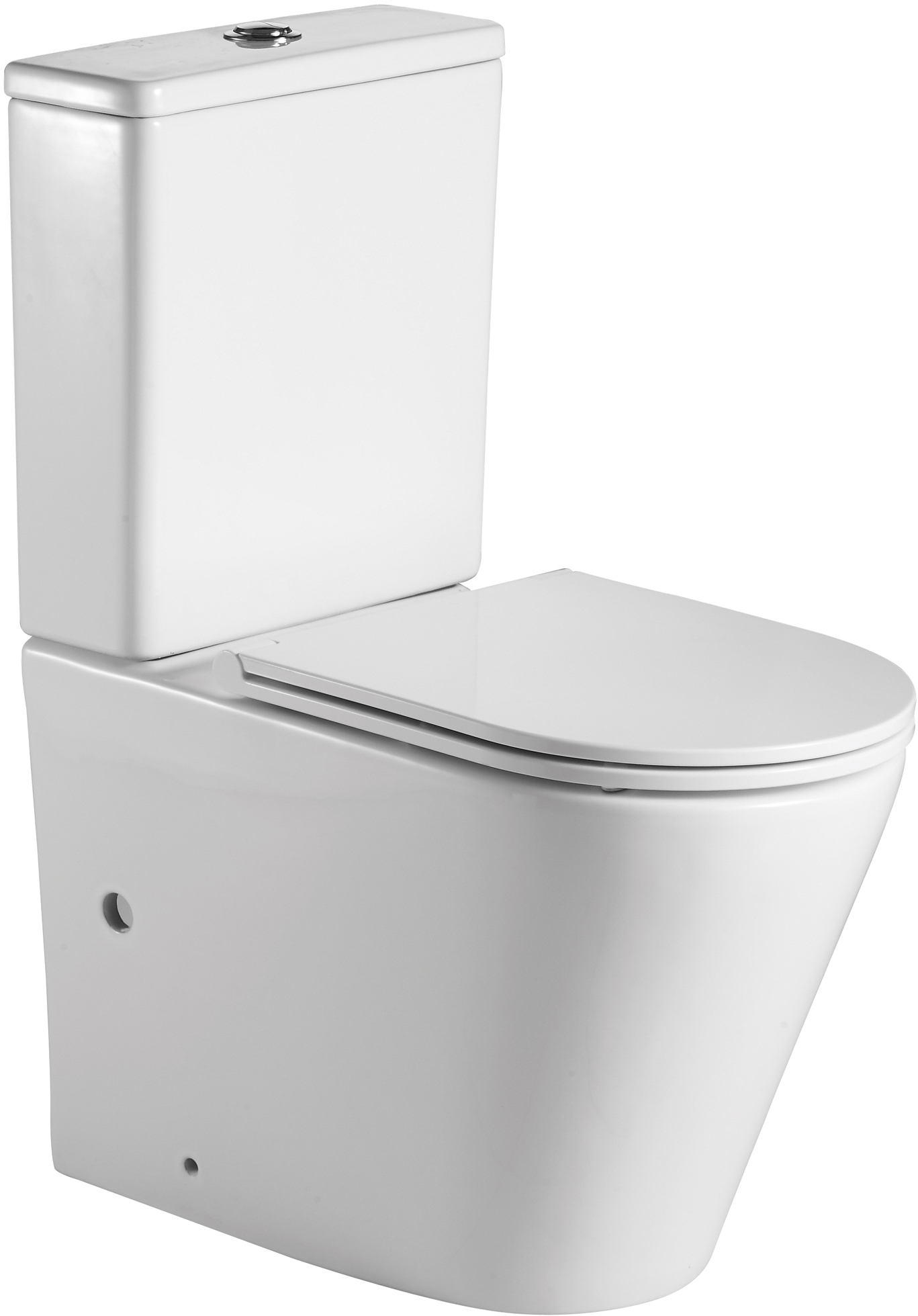 Унітаз-компакт Imprese Vltava Twist с06509603TW з бачком та сидінням Slim Soft Close