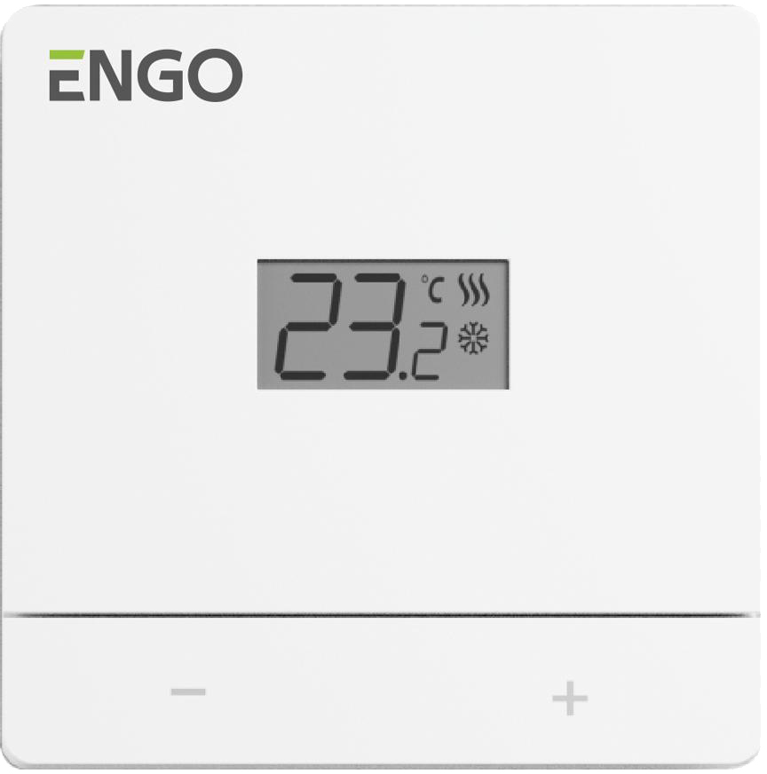 Проводной суточный термостат, 2хААА Engo Controls EASYBATW в интернет-магазине, главное фото