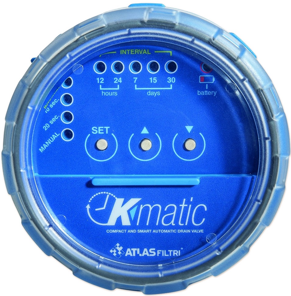 Автоматичний клапан з таймером Atlas Filtri K-Matic для промивання фільтру Hydra RA7120050 в інтернет-магазині, головне фото
