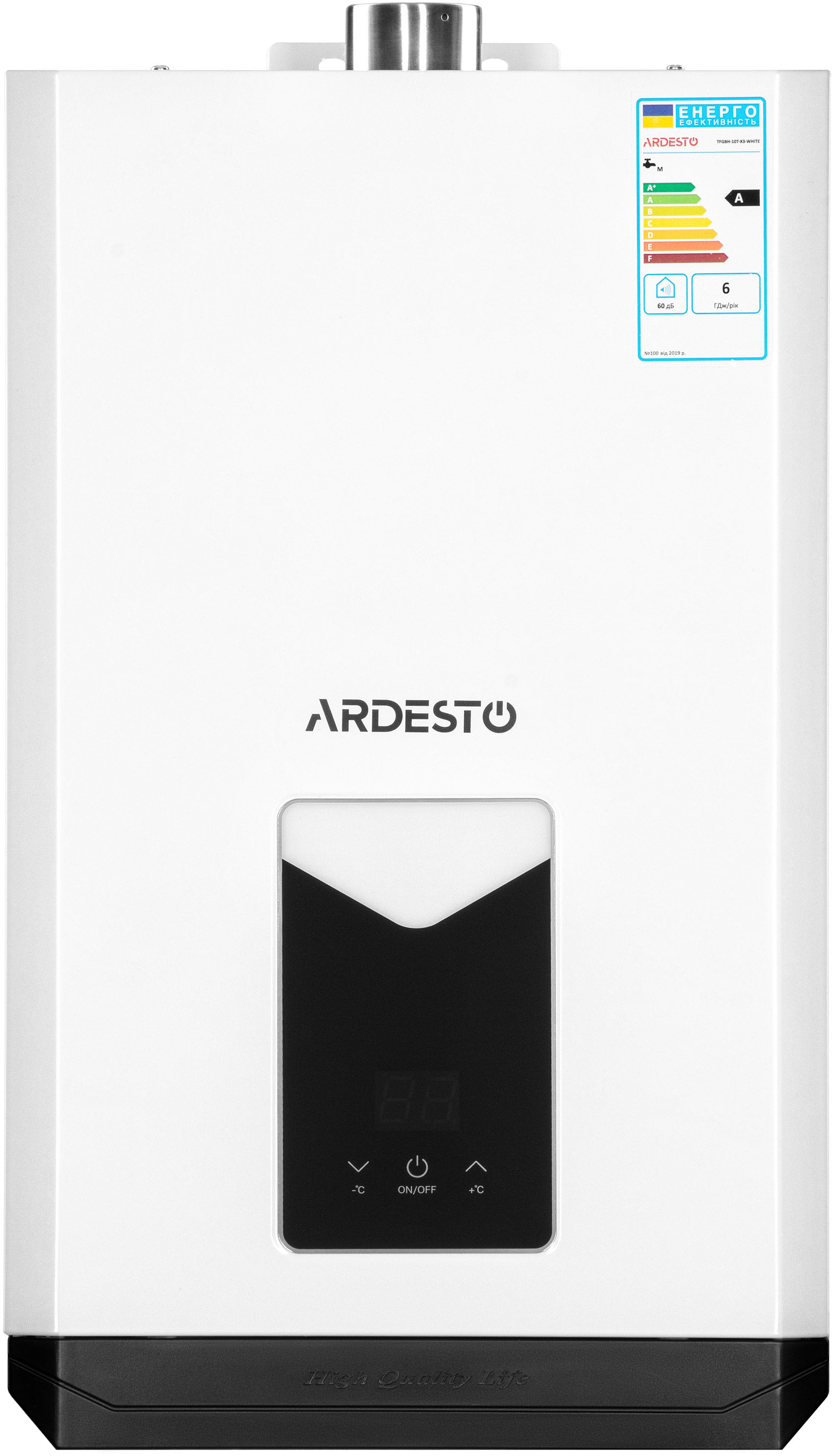 Газова колонка Ardesto X3 (TFGBH-10T-X3-WHITE) в інтернет-магазині, головне фото