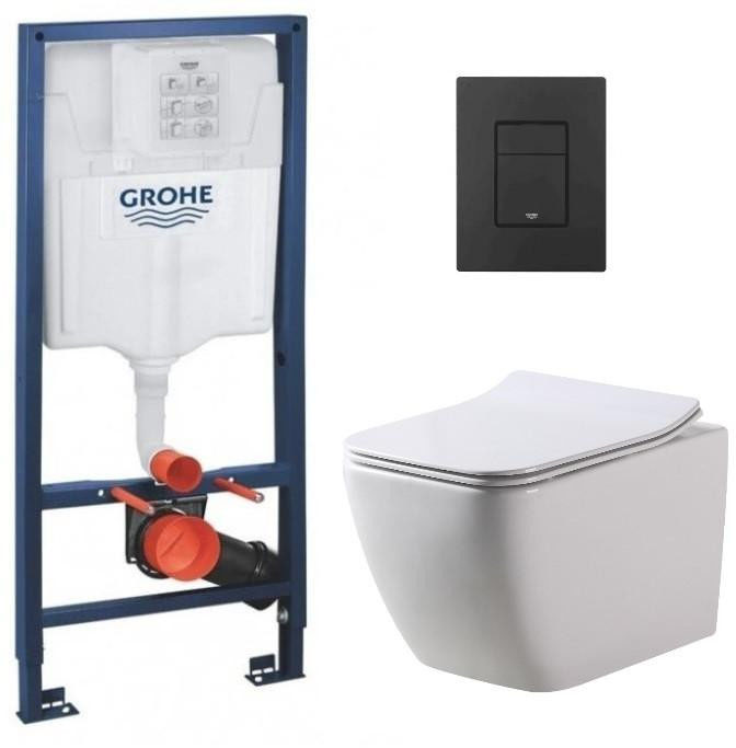 Grohe Rapid SL 38772001 + DUSEL CUBIS + панель змиву Grohe