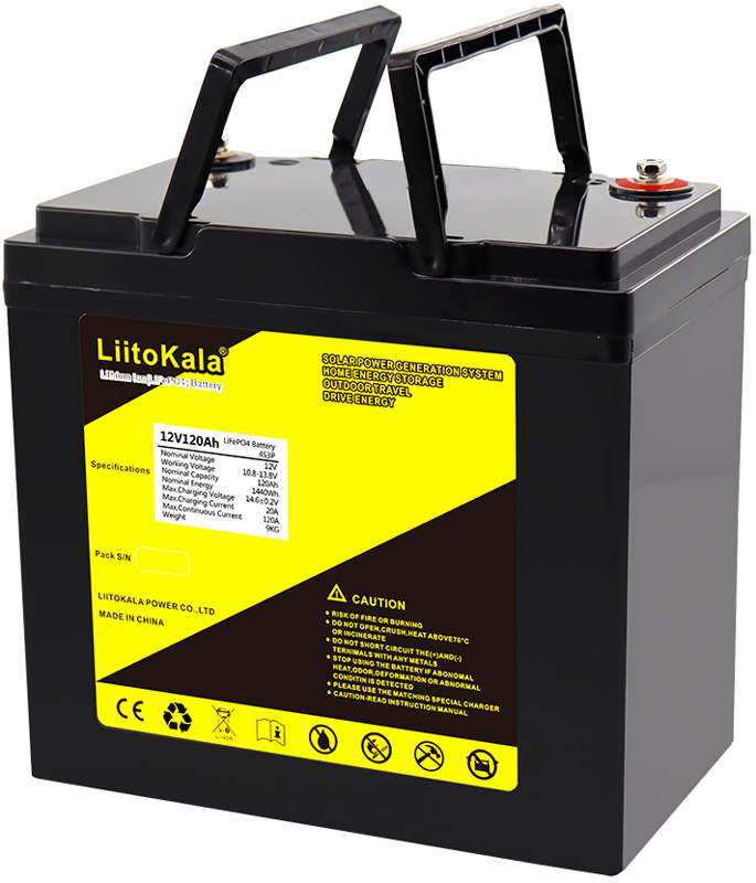 LiitoKala LiFePO4 12V120Ah