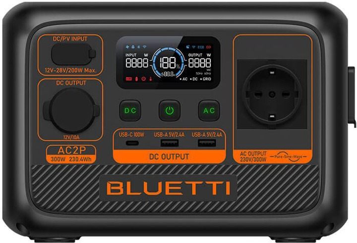 Bluetti AC2P, 300Вт / 230,4Вт*год