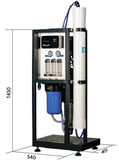 Ecosoft MO6500 без мембрани (M6VCTFWE0UN) Габаритні розміри