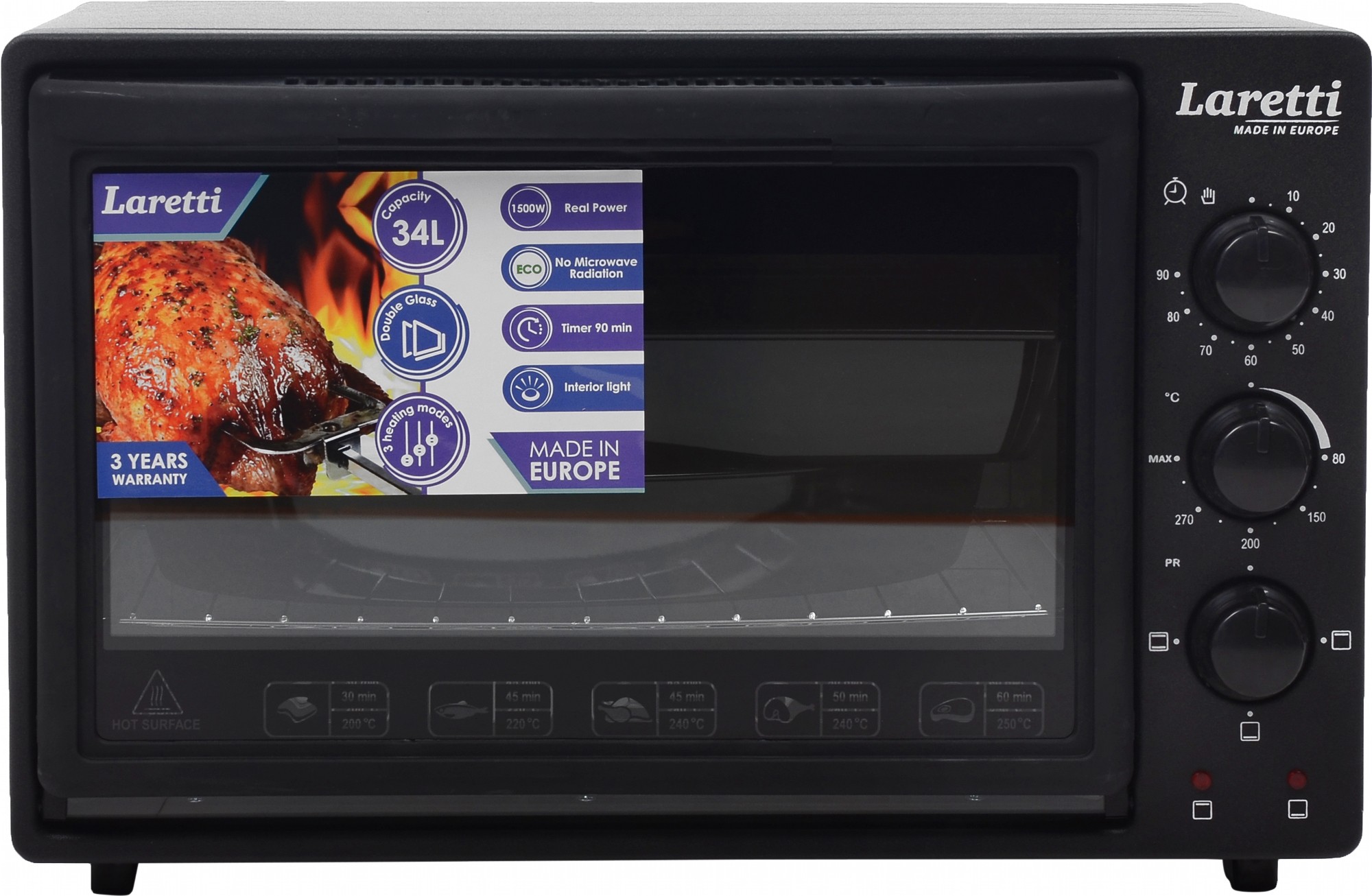Laretti LR-EC3404 Black