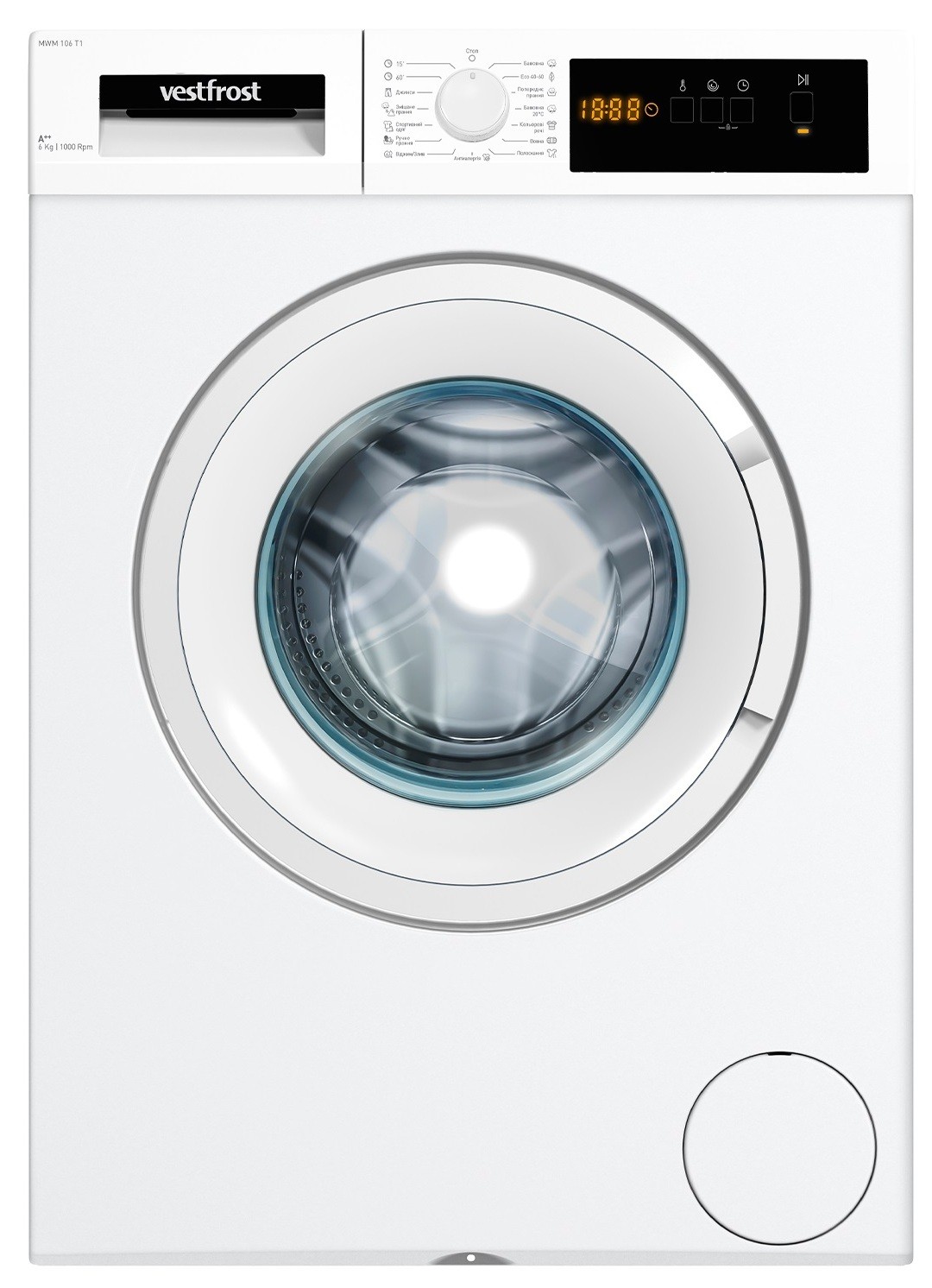 Пральна машина Vestfrost MWM 106 T1
