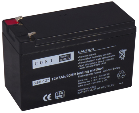 Cosi AGM 12V 7Ah Terminal T1 (4.75мм) (CSB-127)