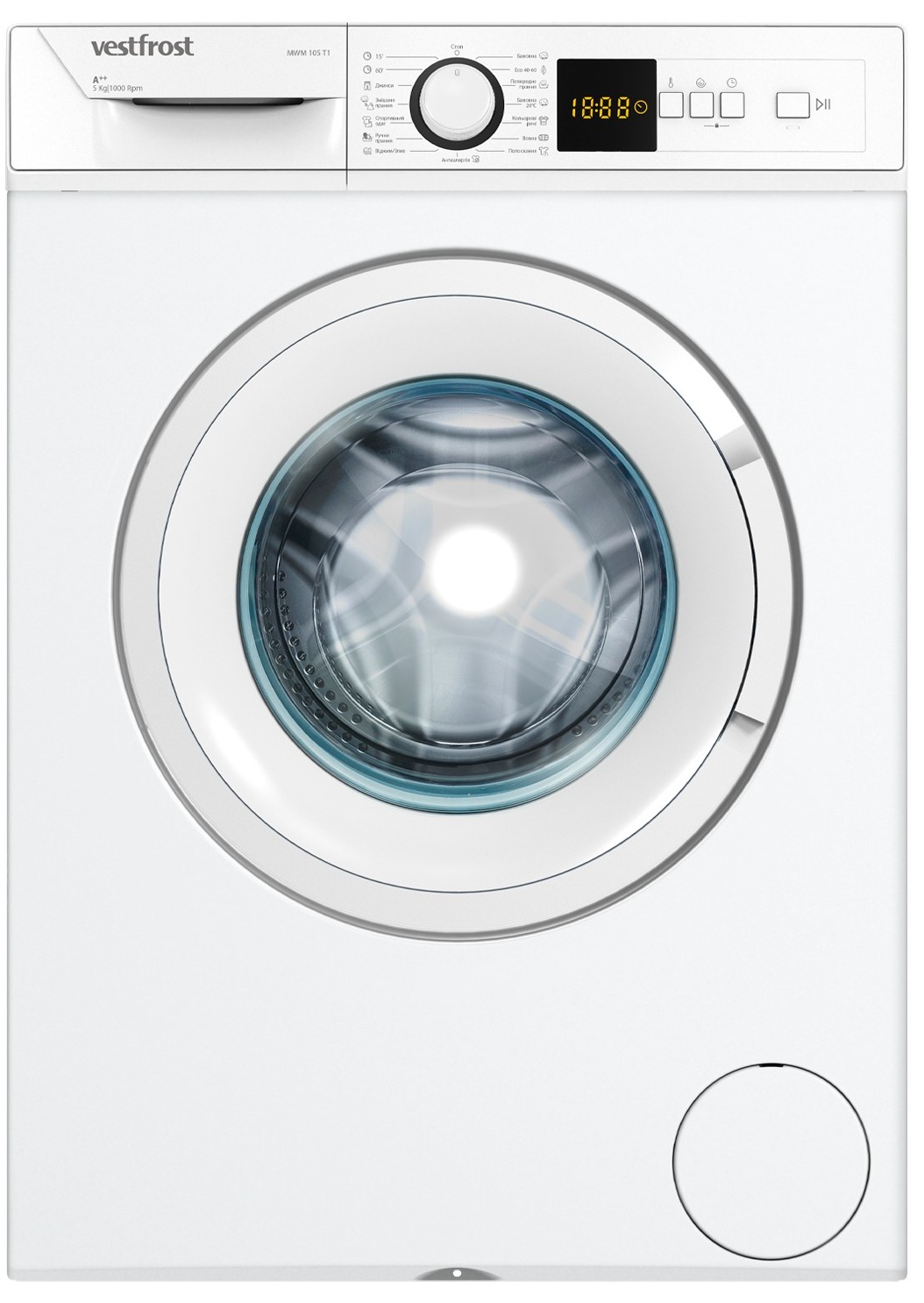 Пральна машина Vestfrost MWM 105 T1