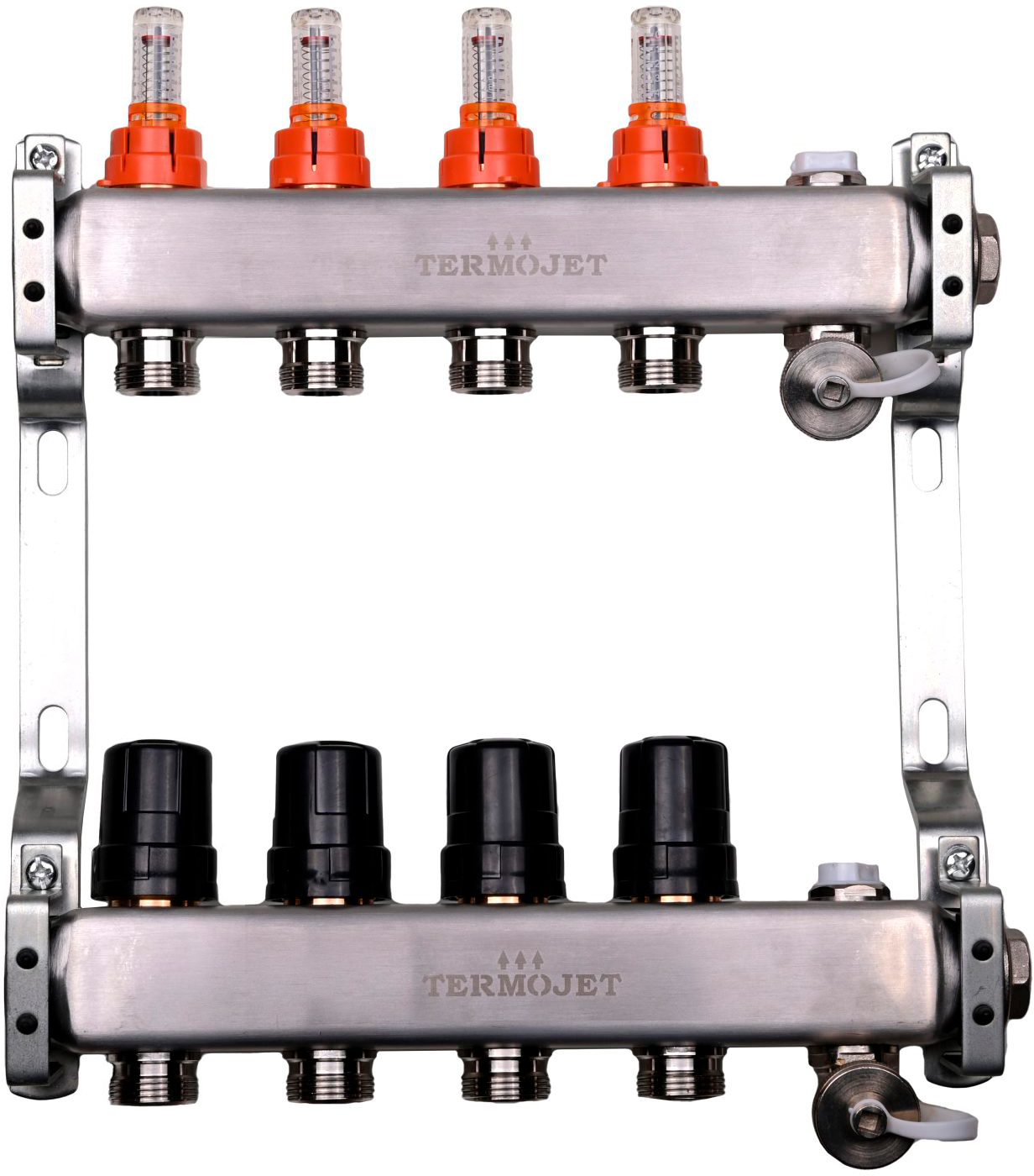 Termojet 1" x 3/4" на 4 контури (TJ-W-04)