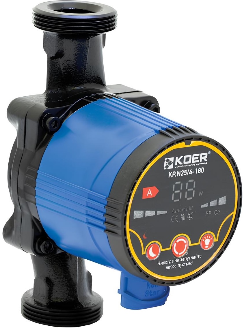 Koer KP.N25/4-180 з гайками, кабелем і вилкою (KP0246)