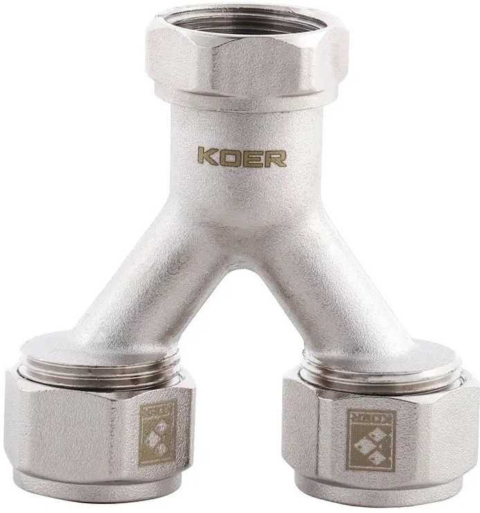 Koer KR.1150 - 3/4"x16 з євроконусами, для підключення 2-х контурів опалення (KR2895)