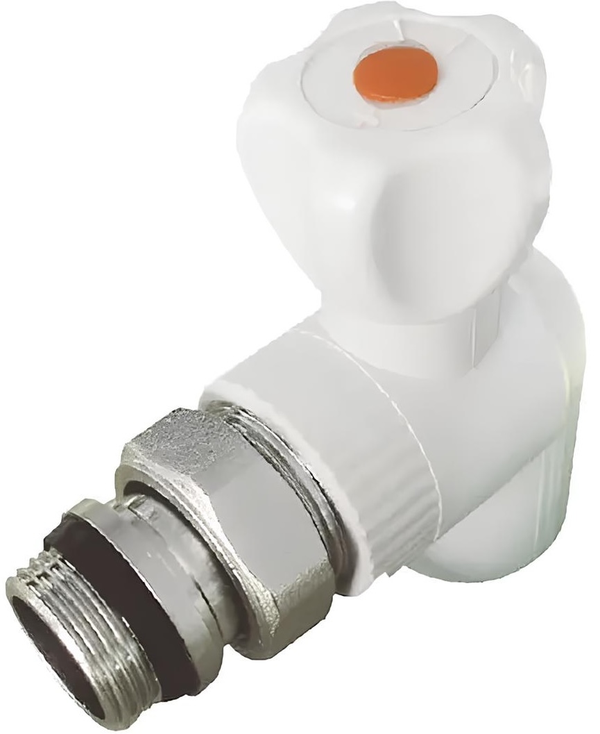 Koer K0161.PRO 20x1/2 кутовий с прокладкой, антипротікання PPR (KP0207)