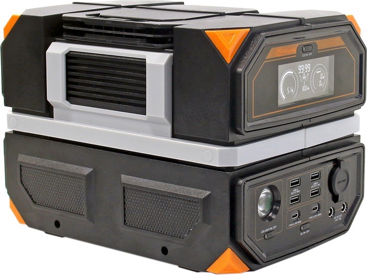 Technaxx Powerstation TX-202, 600Вт / 504Вт*год