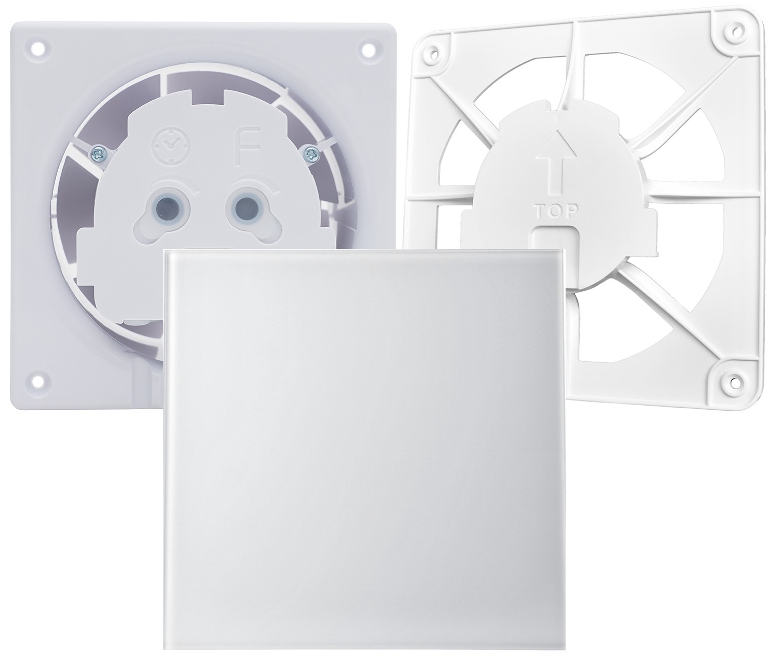 AirRoxy dRim 100 S BB (01-060) + dRim Plexi білий глянець (01-183)