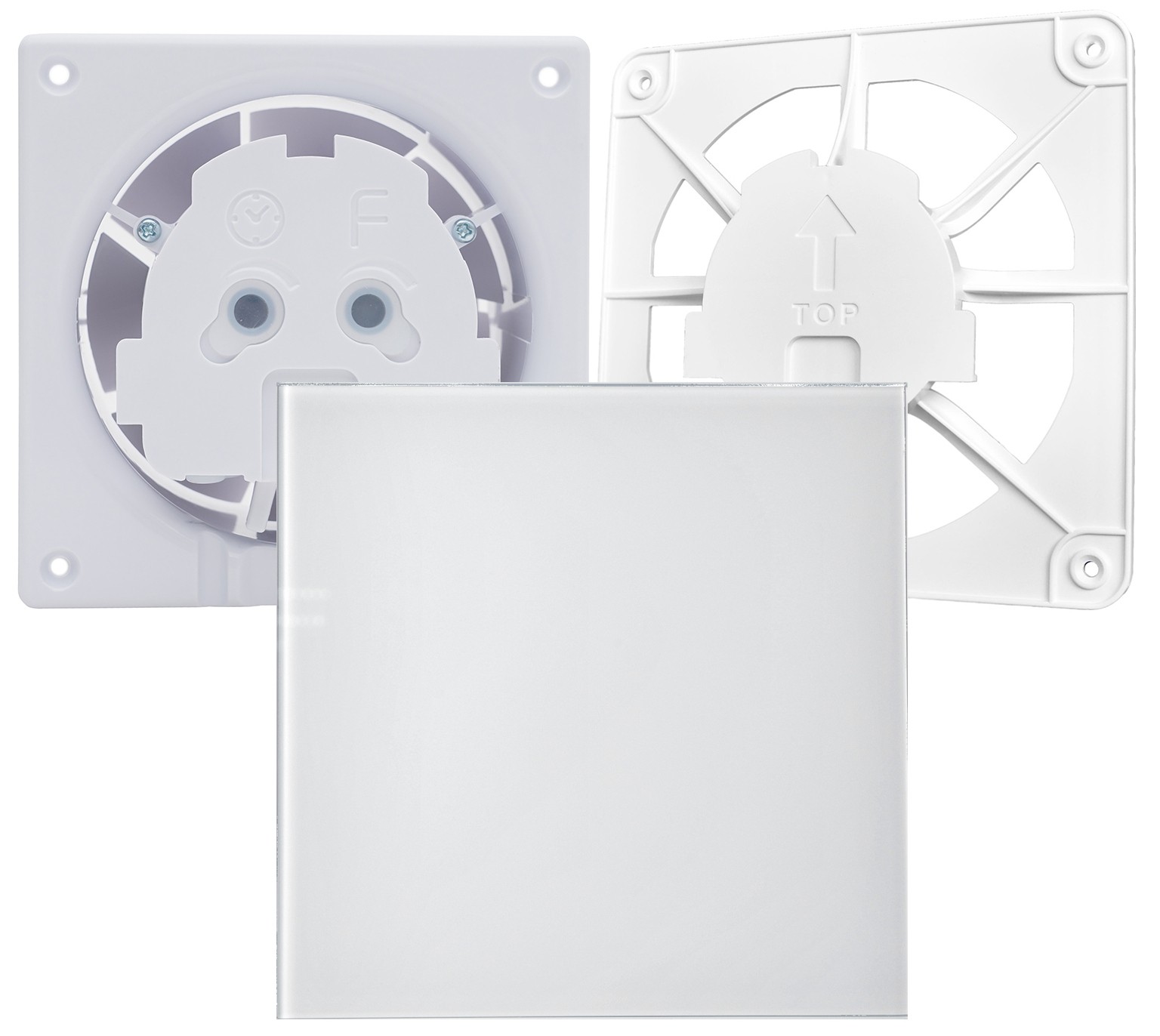 AirRoxy dRim 125 S BB (01-066) + dRim Plexi білий матовий (01-161)