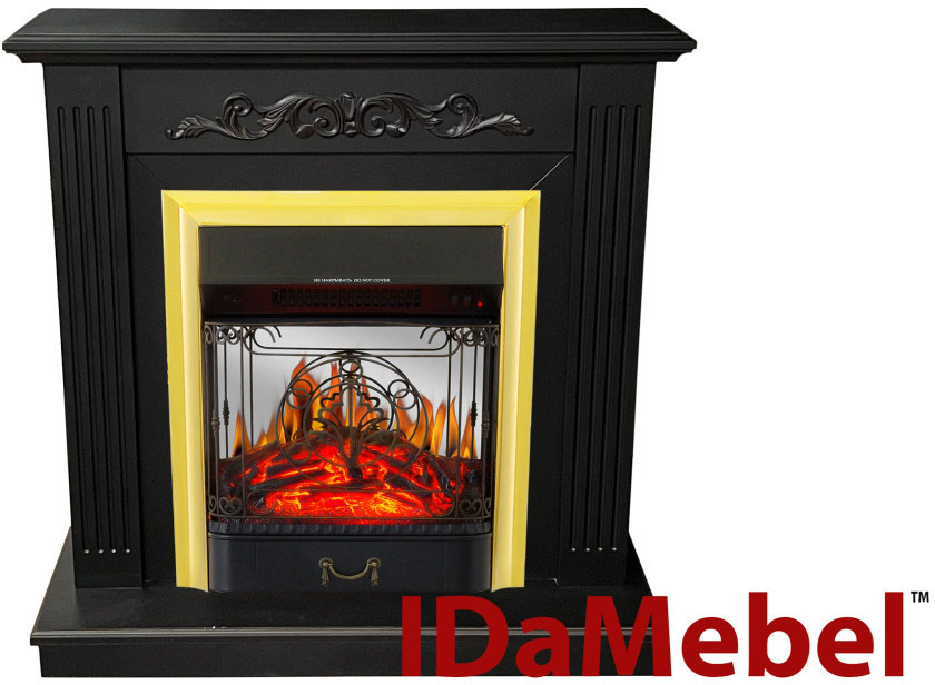 Royal Flame IDaMebel Elaine темний шоколад Majestic Brass