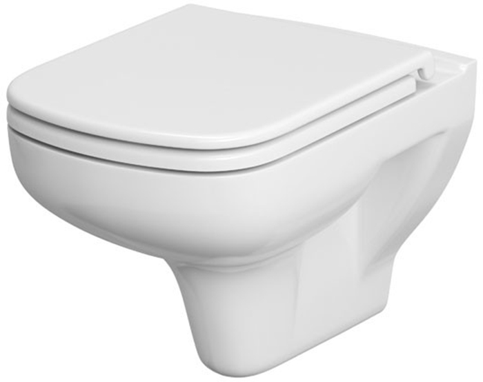 Унітаз підвісний Cersanit Colour CleanOn із сидінням Soft Close (K701-042/SZCZ1001261608)