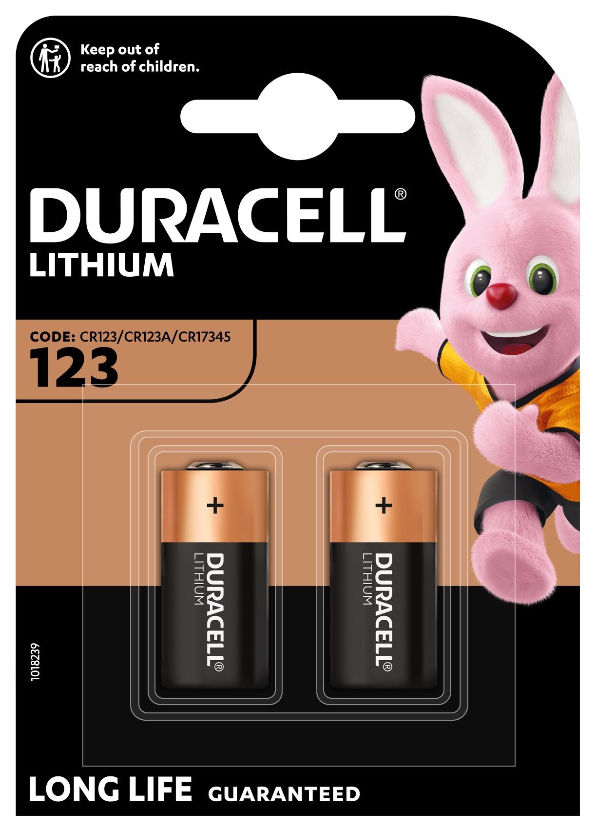 Батарейка Duracell CR 123 / DL 123 * 2 (5002979) уценка