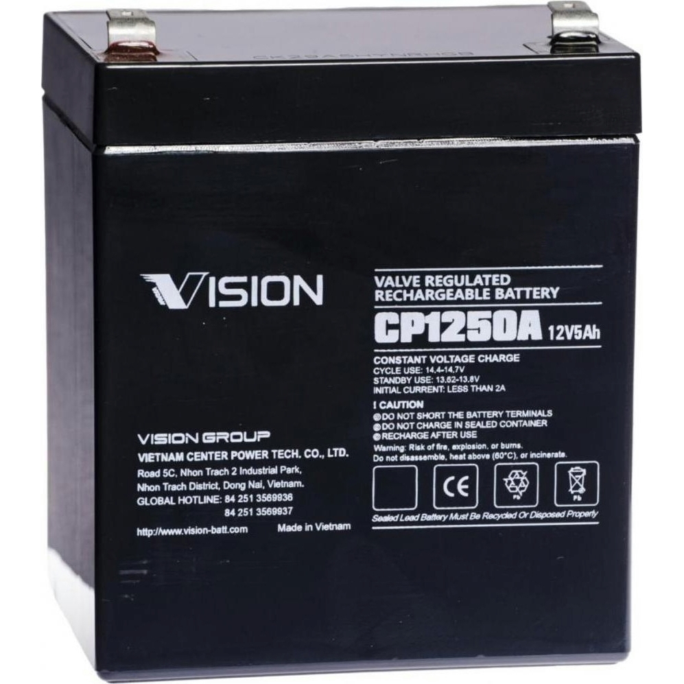 Vision CP, 12V, 5Ah, AGM (CP1250A)