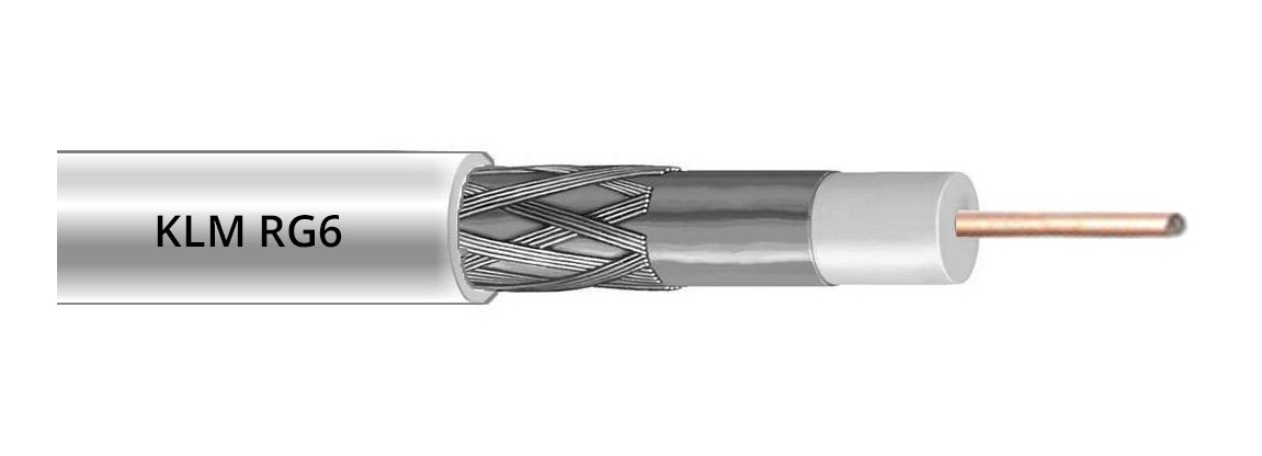KLM RG6U, 100 м