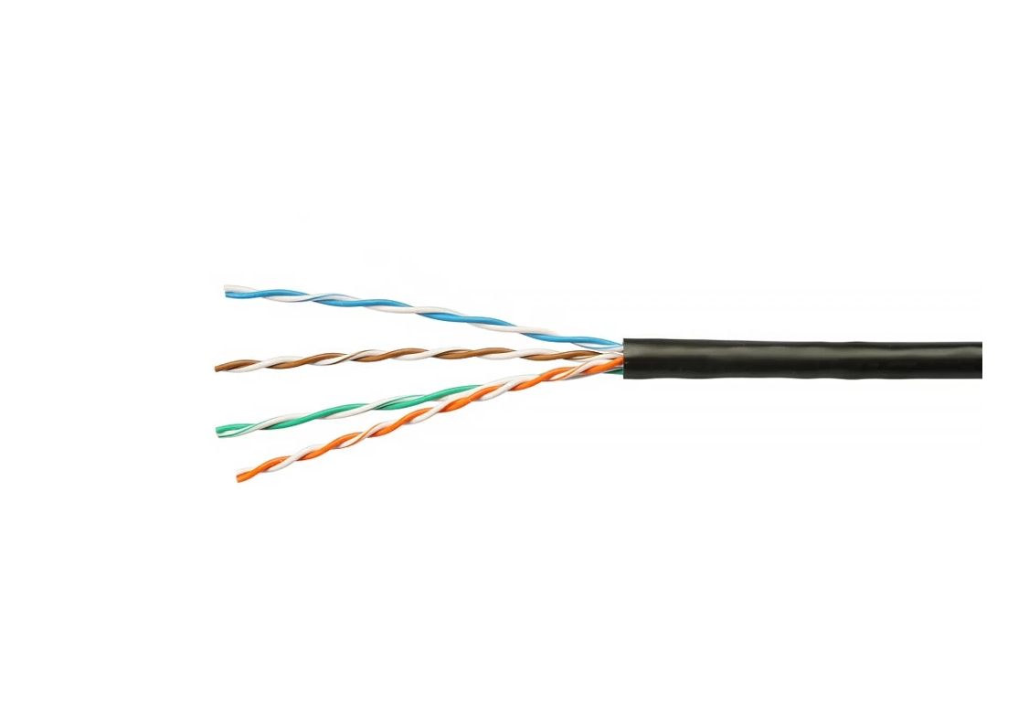 KLM Cat 5e U/UTP 4x2x0.50 PE CCA B, 305