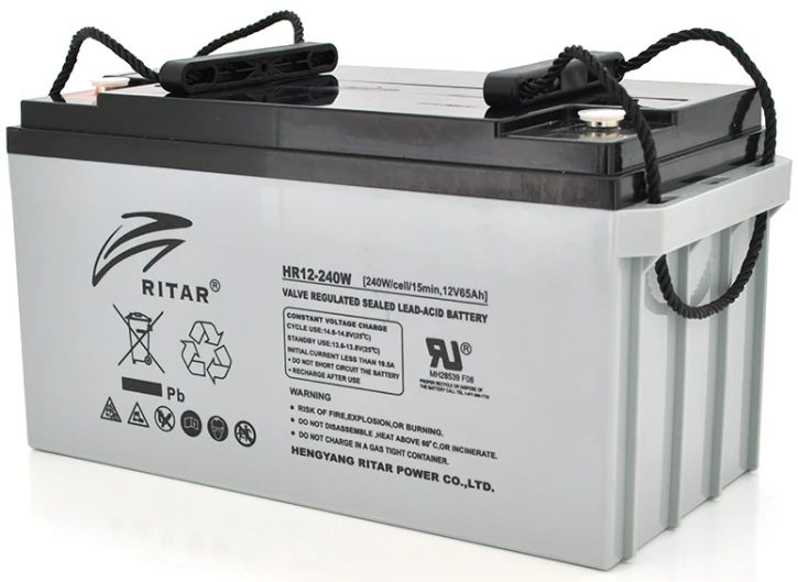 Акумулятор Ritar AGM HR12240W, Gray Case, 12V 65Ah