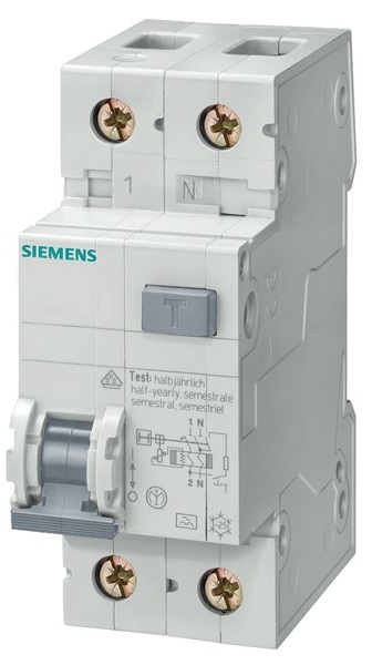 Siemens RCBO 6kA 1P+N 40A B 30mA АС (5SU1356-0KK40)