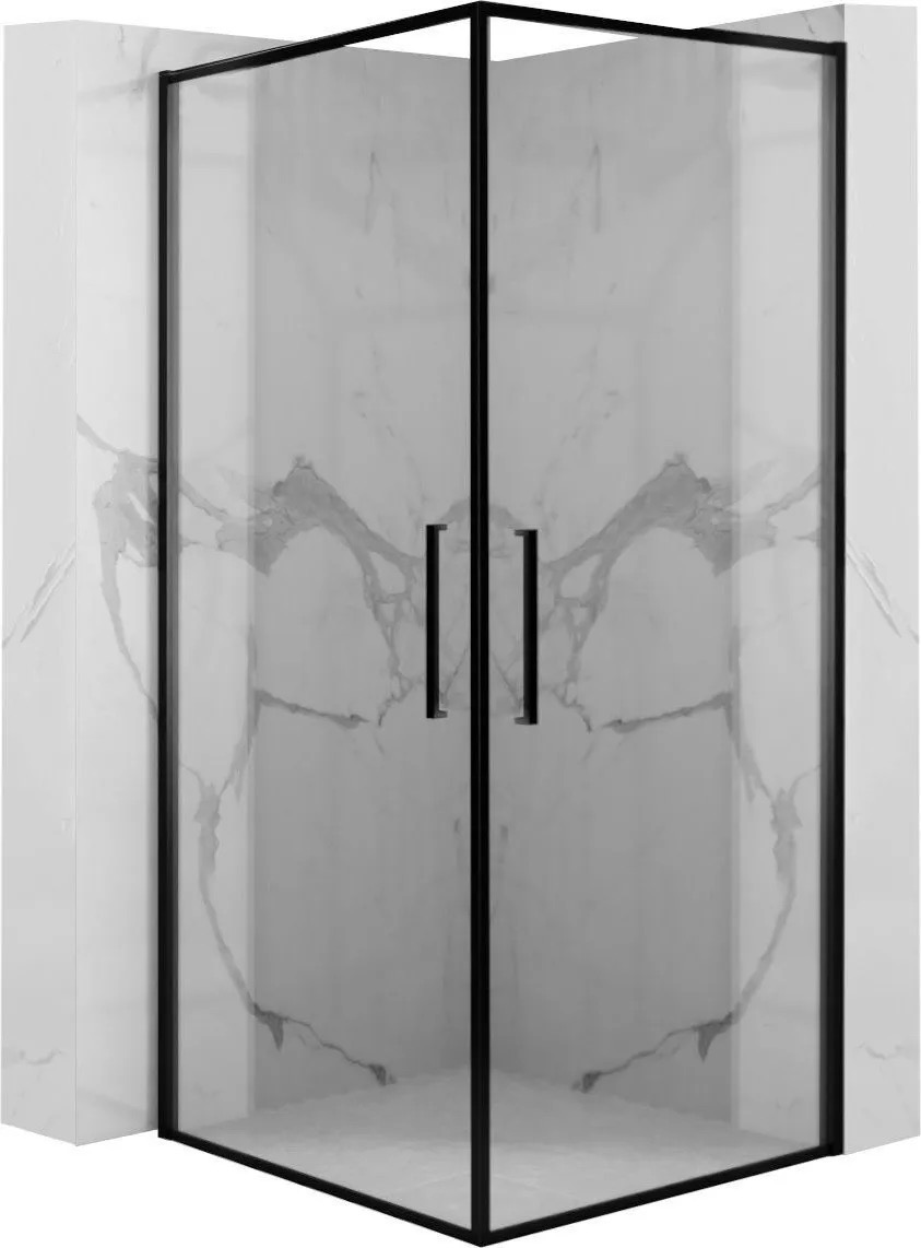 Rea Abra Black Matt 90x90x195 см (REA-K5502)