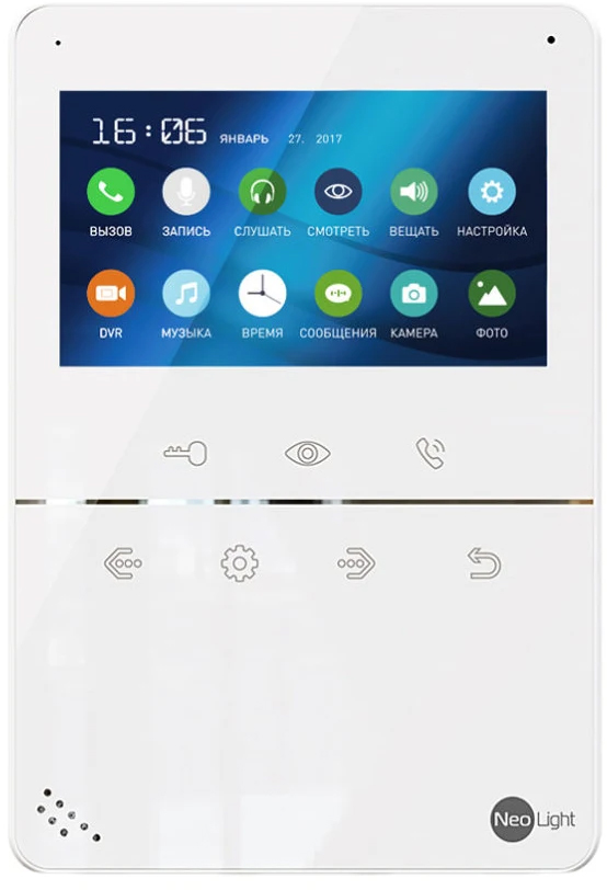 Відеодомофон NeoLight TETTA+ White
