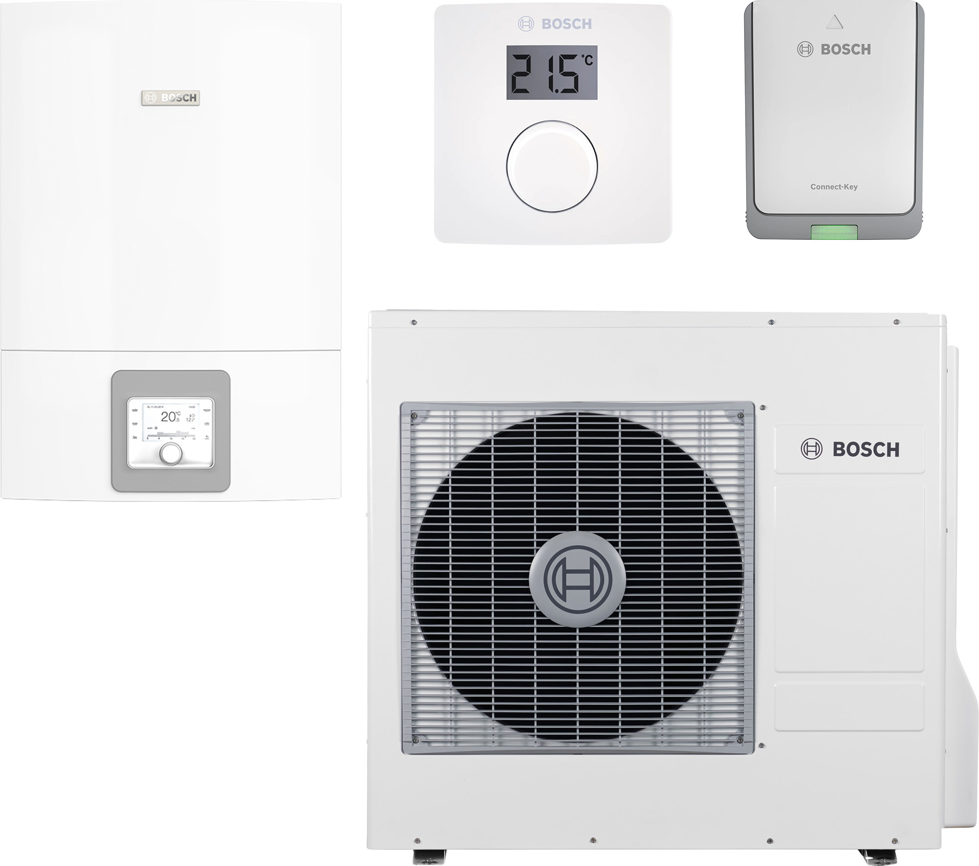 Bosch Compress 3400i AWBS 8, система керування CR10, комунікаціний модуль K30
