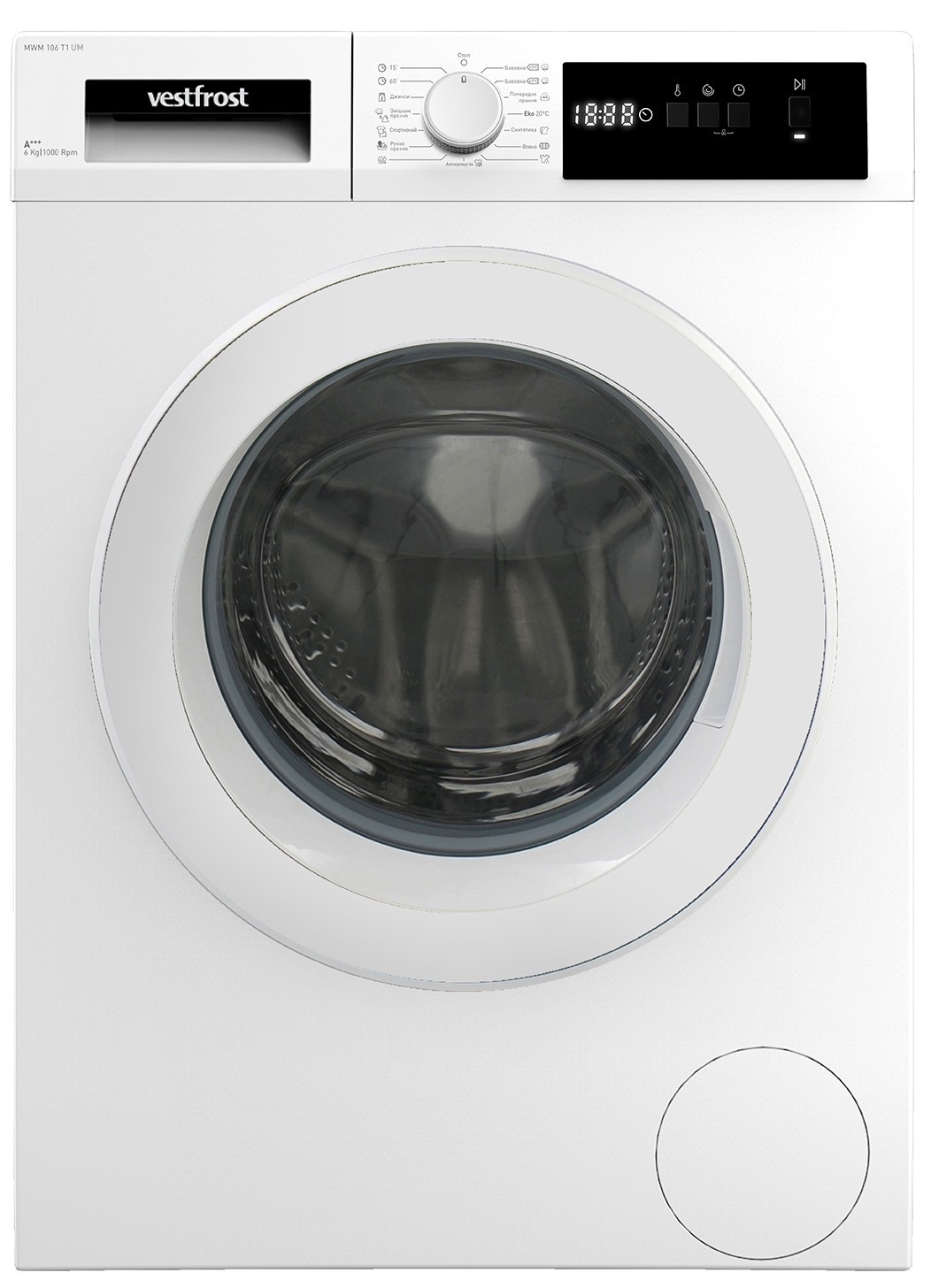Пральна машина Vestfrost MWM 106 T1 UM