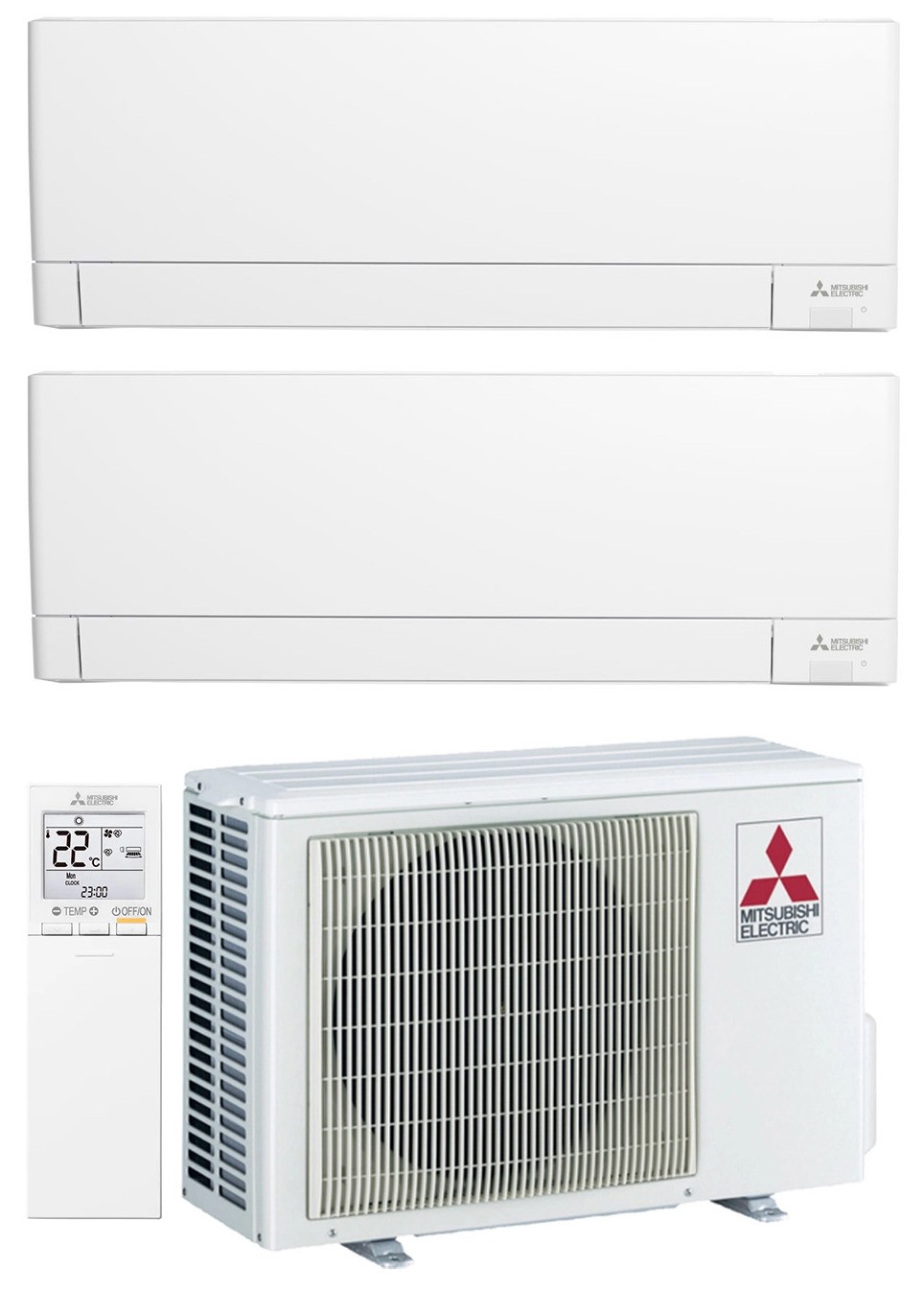 Комплект мульти-спліт системи Mitsubishi Electric Standard Multi 42 (7+7)