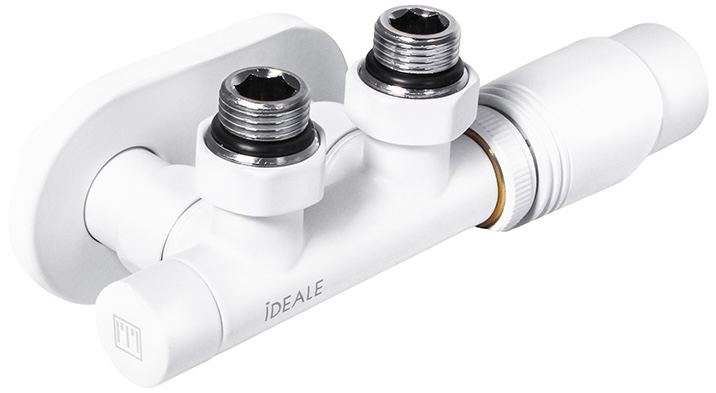 Ideale Duo 1/2"x1/2" білий (25450)