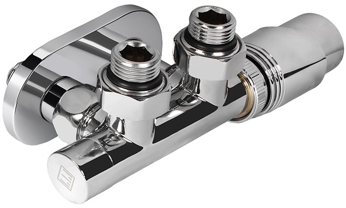Ideale Duo 1/2"x1/2" хром (25448)