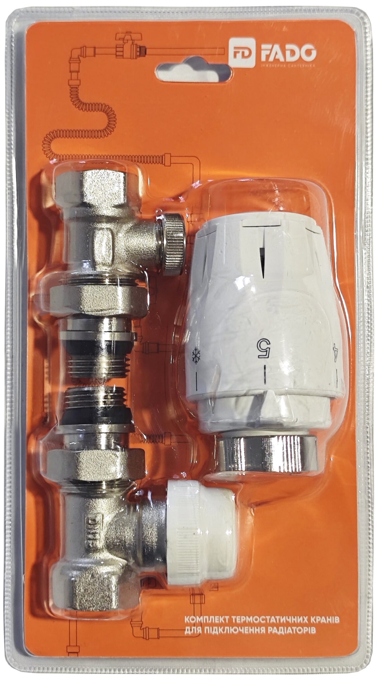 FADO New 1/2", прямий (KTS02)