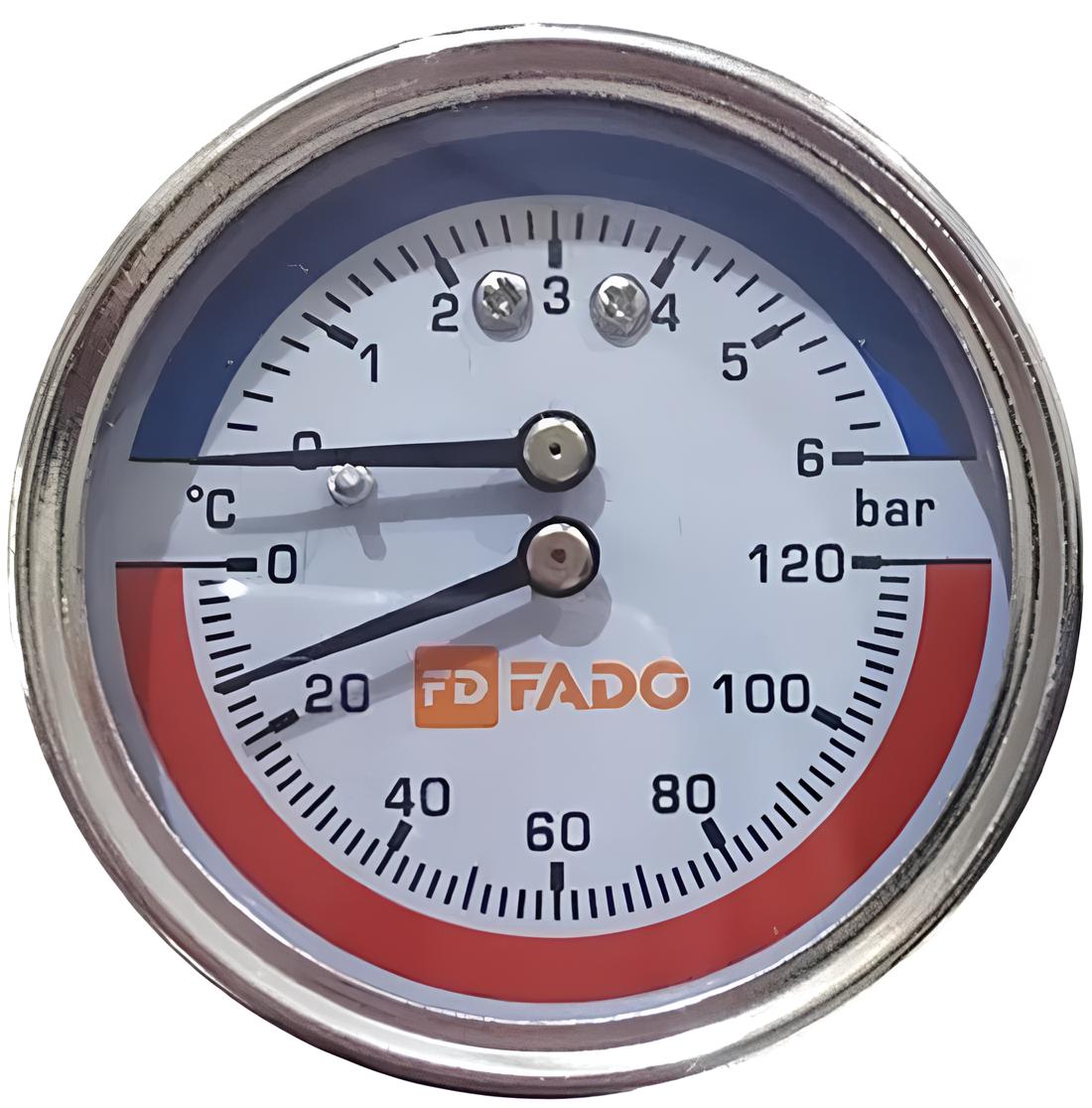 FADO Ø63 1/2", 0-120°C, 0-6 бар (TMF01)