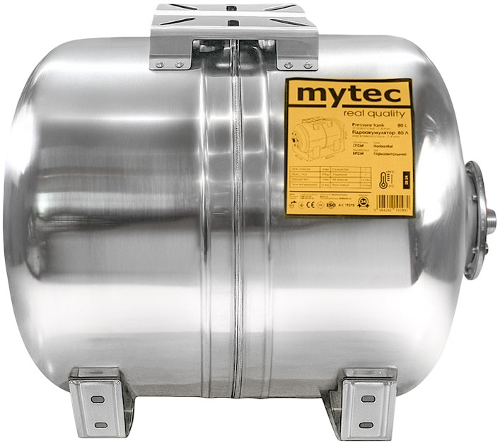 Mytec 80 л з нержавійки (горизонтальний)