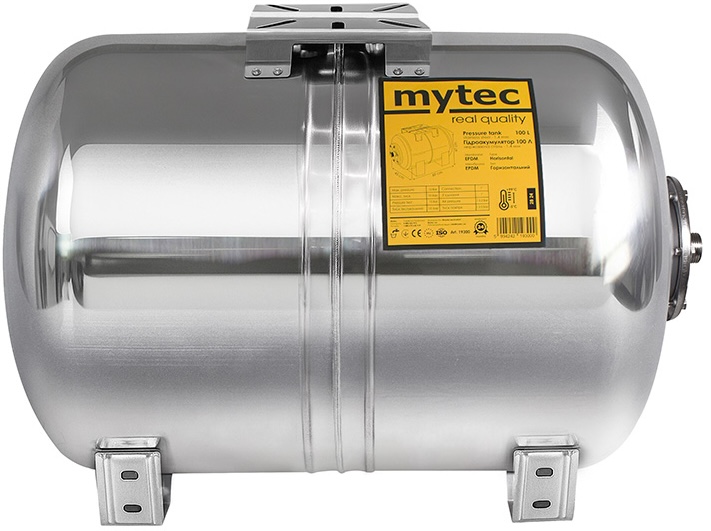 Mytec 100 л з нержавійки (горизонтальний)