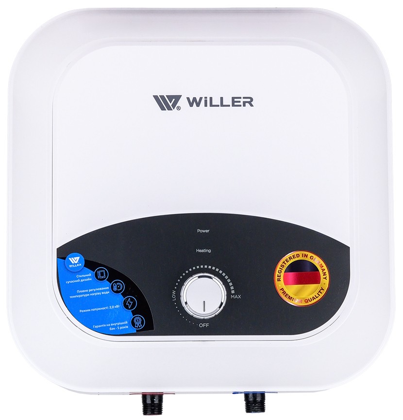 Водонагрівач на 10 літрів Willer PAL10R-Elf
