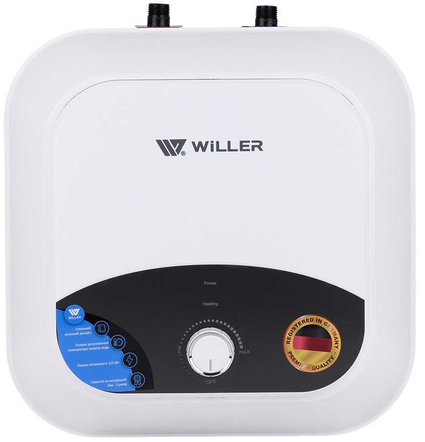 Водонагрівач на 10 літрів Willer PUL10R-Elf