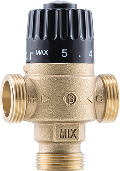 Barberi 35-60°С DN25, G 1" M, Kvs 1.8 (P10A25000)