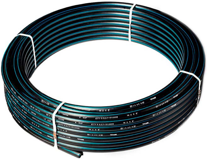 Труба Valrom PE100 SDR11 PN16 Ø20х2,0 мм, бухта 50 м (24160200050П)