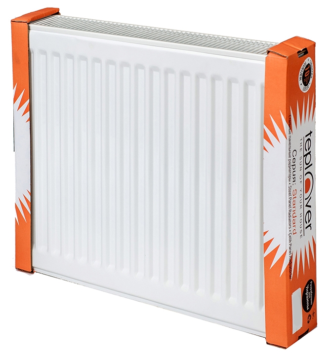 Радіатор для опалення Teplover Standard 33 тип 300x700, бокове підключення