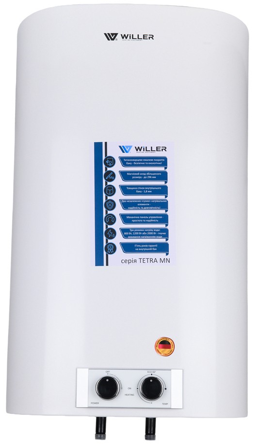 Водонагрівач Willer EV80DR Tetra MN
