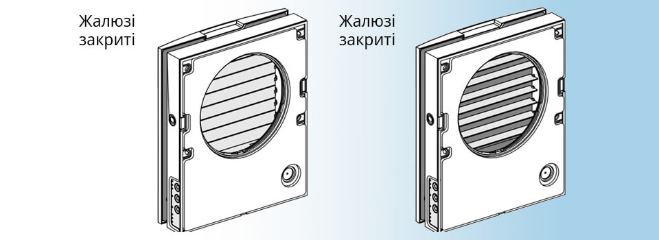 Автоматичні жалюзі Blauberg Vento Expert A100-1 S10 W V.2