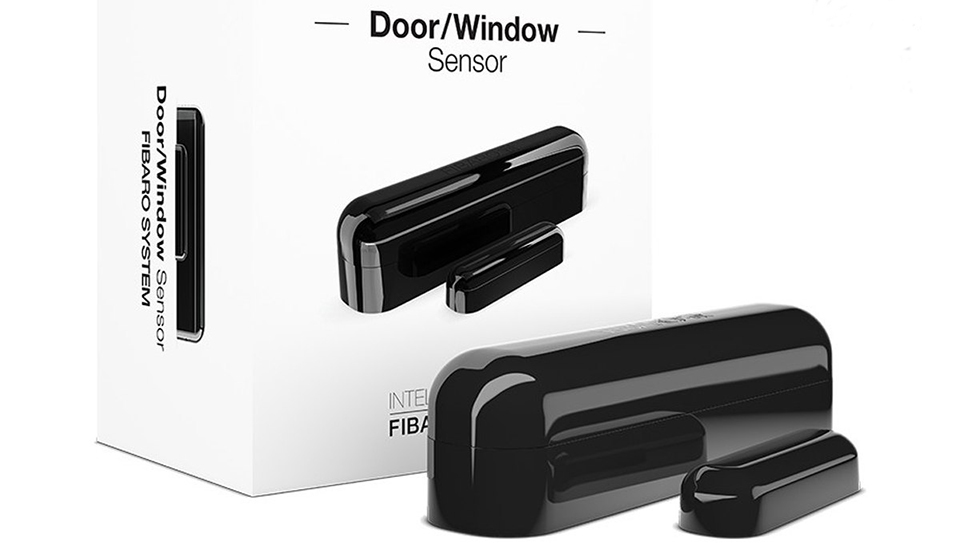 Fibaro Door/Window Sensor Черный C коробкой