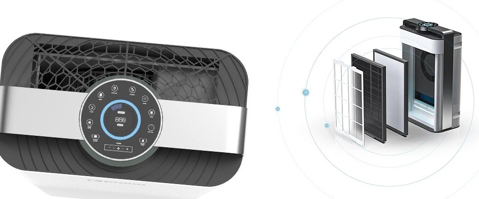 Будова очищувача повітря Prana Air Cleaner Pro