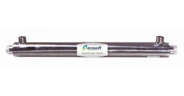 Купити ультрафіолетовий знезаражувач Ecosoft E-360 6GPM/1360 LPH 1" NPT в Хмельницькому