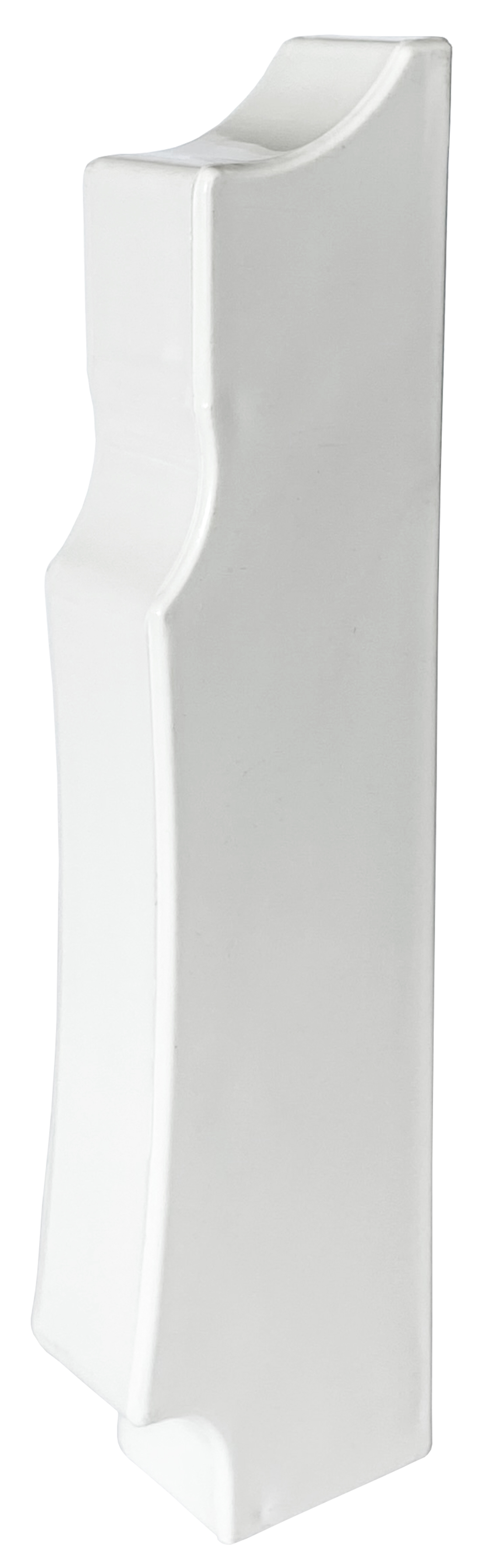 Аксесуар для плінтусного нагрівача Термія заглушка права ПП (біла) в інтернет-магазині, головне фото